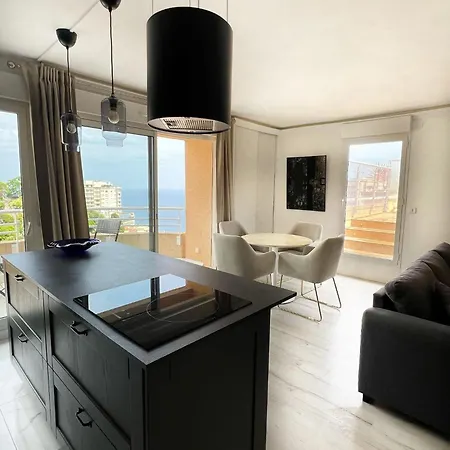 Penthouse Mc & Sea View -parking Dom wakacyjny Beausoleil