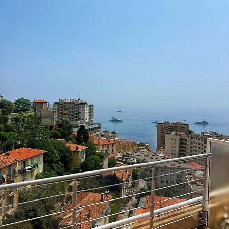 Penthouse Mc & Sea View -parking Feriehus Beausoleil