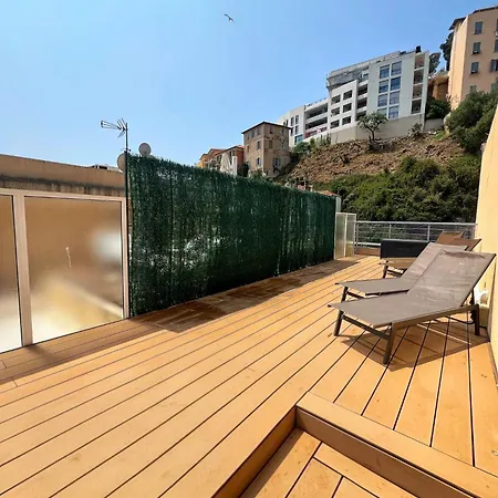 Penthouse Mc & Sea View -parking Beausoleil